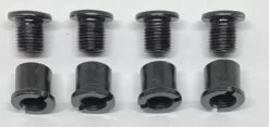 FSA Kettenblattschrauben-Set Imbus 4x Mutter 4x Schraube Für 1 Kettenblatt Mit Kettenschutz -Shimano Store FSA Kettenblattschrauben Spider 4er Set Stahl kurz fuer 1 Kettenblatt mit Kettenschutzscheibe ML053 ML551 390 0097000150 4710243884287b