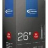 Schwalbe 12A SV: 26x1 1/8-26x1,40 -Shimano Store Schwalbe Schlauch SV12a Sclaverantventil Franzoesisch 26 Zoll 25 28 32 35 37 40 559 010 12777 10432343 4026495099141 4026495099158