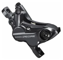 Shimano Deore BR-M6120 Ab 2021 4-Kolben VR Incl. Normalem Bremshebel -Shimano Store Shimano Bremssattel Deore BR M6120 2021 4 Kolben schwarz D 03S Resin E BRM6120MPRX 4550170615734 1