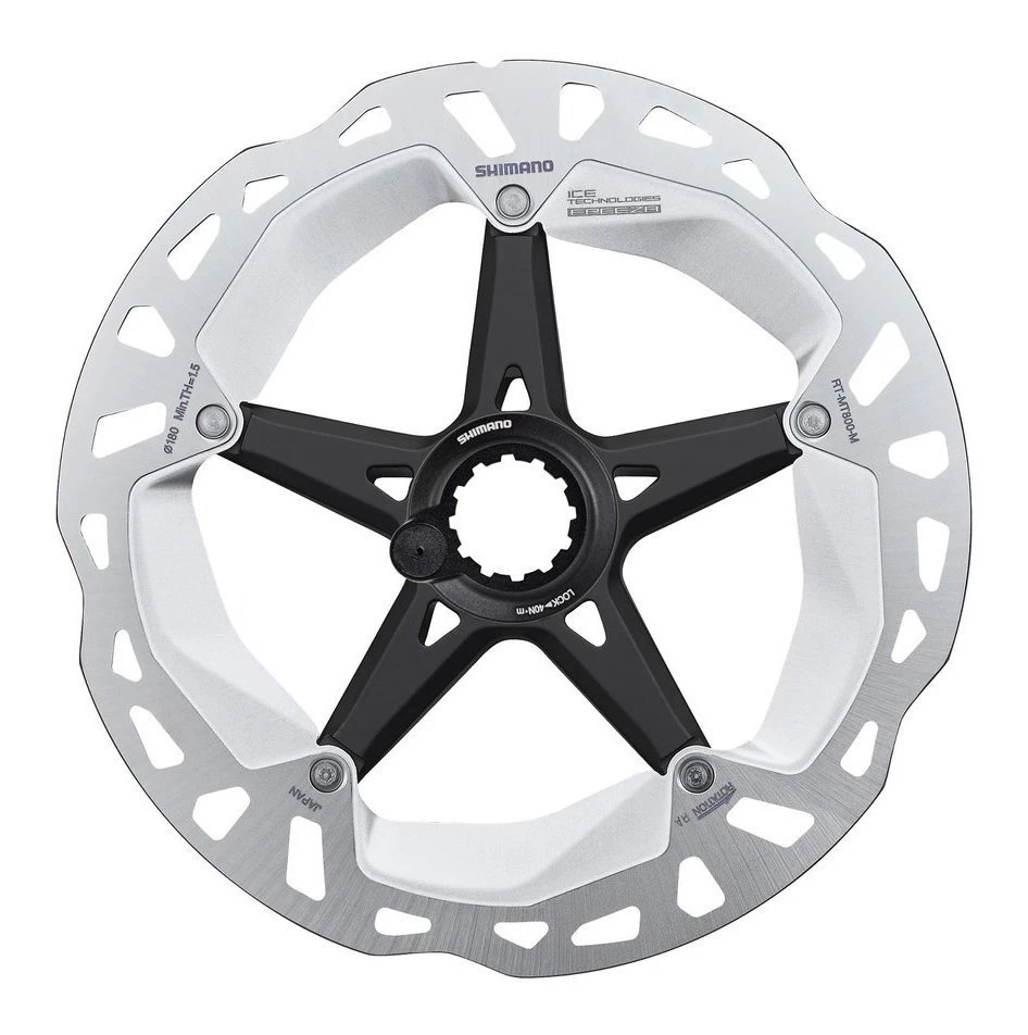 Shimano RT-MT800 Ice-Tech Freeza 180mm Mit Lock-Ring-Befestigung Und Lockring Mit Magnet 3 Shimano RT-MT800 Ice-Tech Freeza 180mm Mit Lock-Ring-Befestigung Und Lockring Mit Magnet