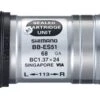 Shimano BB-ES51 -Shimano Store Shimano Innenlager BB ES51 Octalink BSA 68mm 113mm E BBES51B13 4524667132165