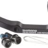 Shimano Adapter HR Postmount Bremse Auf IS-2000 Befestigung Mit 203mm Scheibe SM-MA-R203P/S -Shimano Store Shimano Scheibenbremsadapter hinten IS 2000 Postmount 203mm I SMMAR203PSA