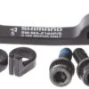 Shimano Adapter VR Postmount Bremse Auf IS-2000 Befestigung Mit 160mm Scheibe SM-MA-F160P/S -Shimano Store Shimano Scheibenbremsadapter vorne IS 2000 Postmount 160mm I SMMAF160PSA