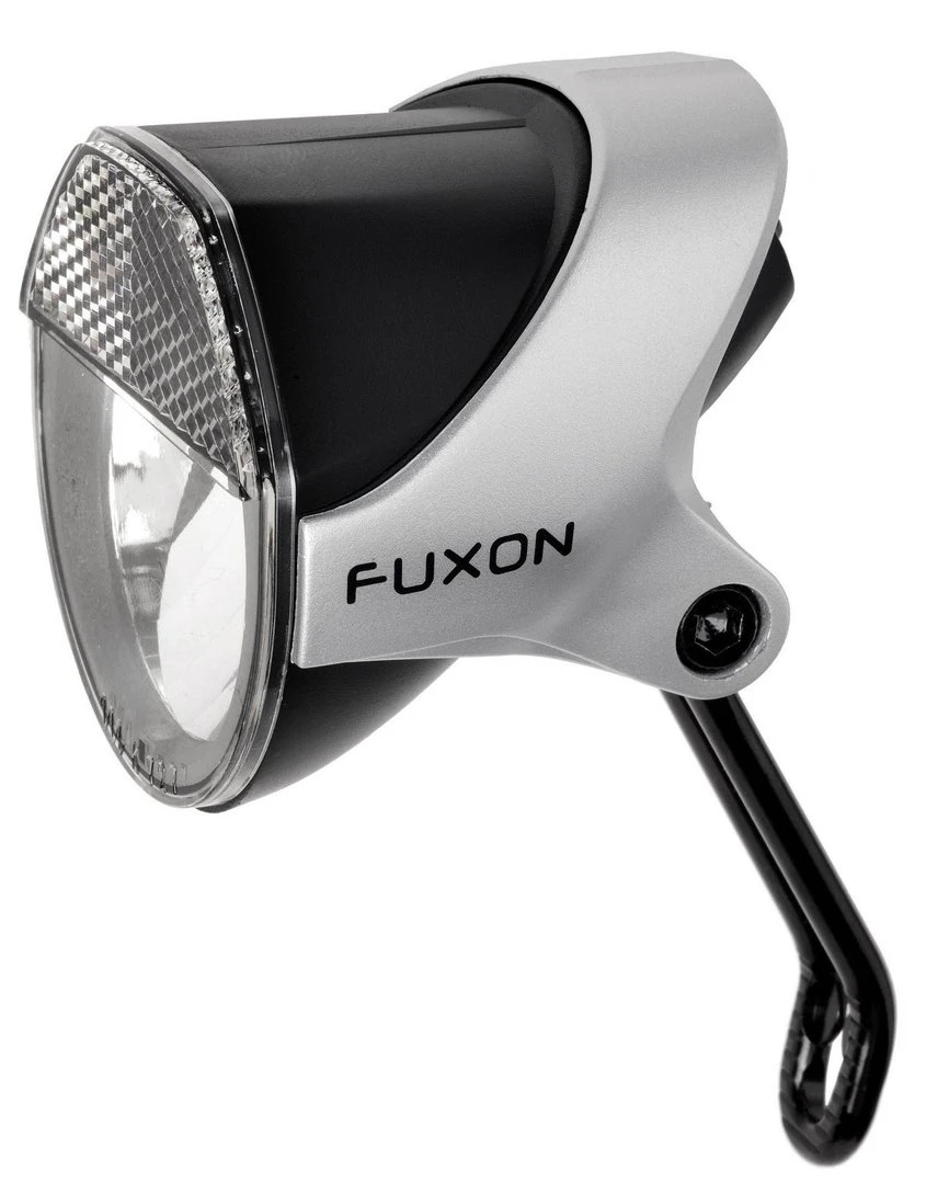 Fuxon LED F-20 Mit Reflektor, Schalter Und Standlicht 20 Lux Schwarz-silber 3 Fuxon LED F-20 Mit Reflektor, Schalter Und Standlicht 20 Lux Schwarz-silber